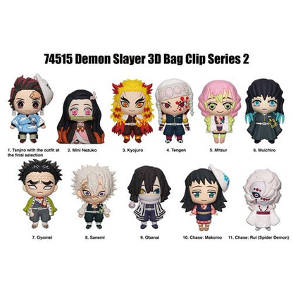 Monogram Foam Bag Clip: Demon Slayer Serie 2