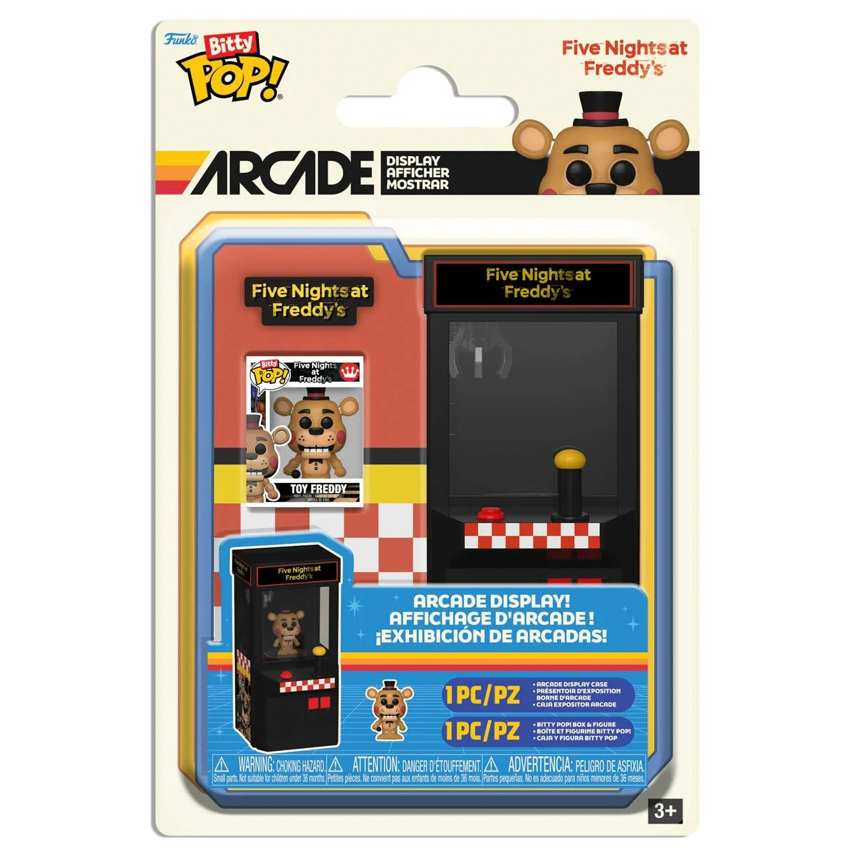 Funko Pop Bitty Arcade Five Nights at Freddy's: Toy Freddy