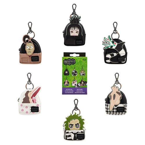 Loungefly Beetlejuice Mini-Backpack Mystery Box Bag Charm