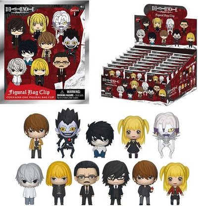 Monogram Foam Bag Clip: Death Note Series 1 - Individual Sorpresa
