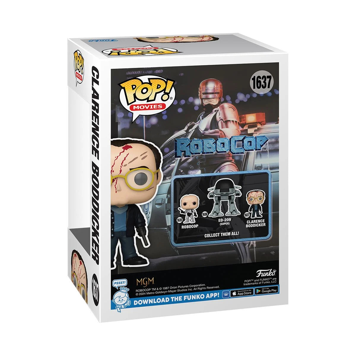 Funko Pop RoboCop: Clarence Boddicker (1637)