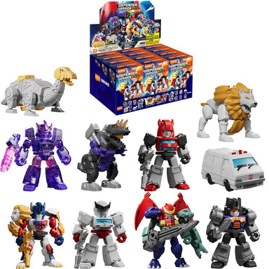 PREVENTA Blokees Defender Version Transformers: 07 Power of the Beast - Caja Completa (12 Piezas)