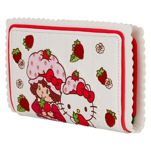 Loungefly Sanrio Hello Kitty & Friends x Strawberry Shortcake Scented Flap Wallet