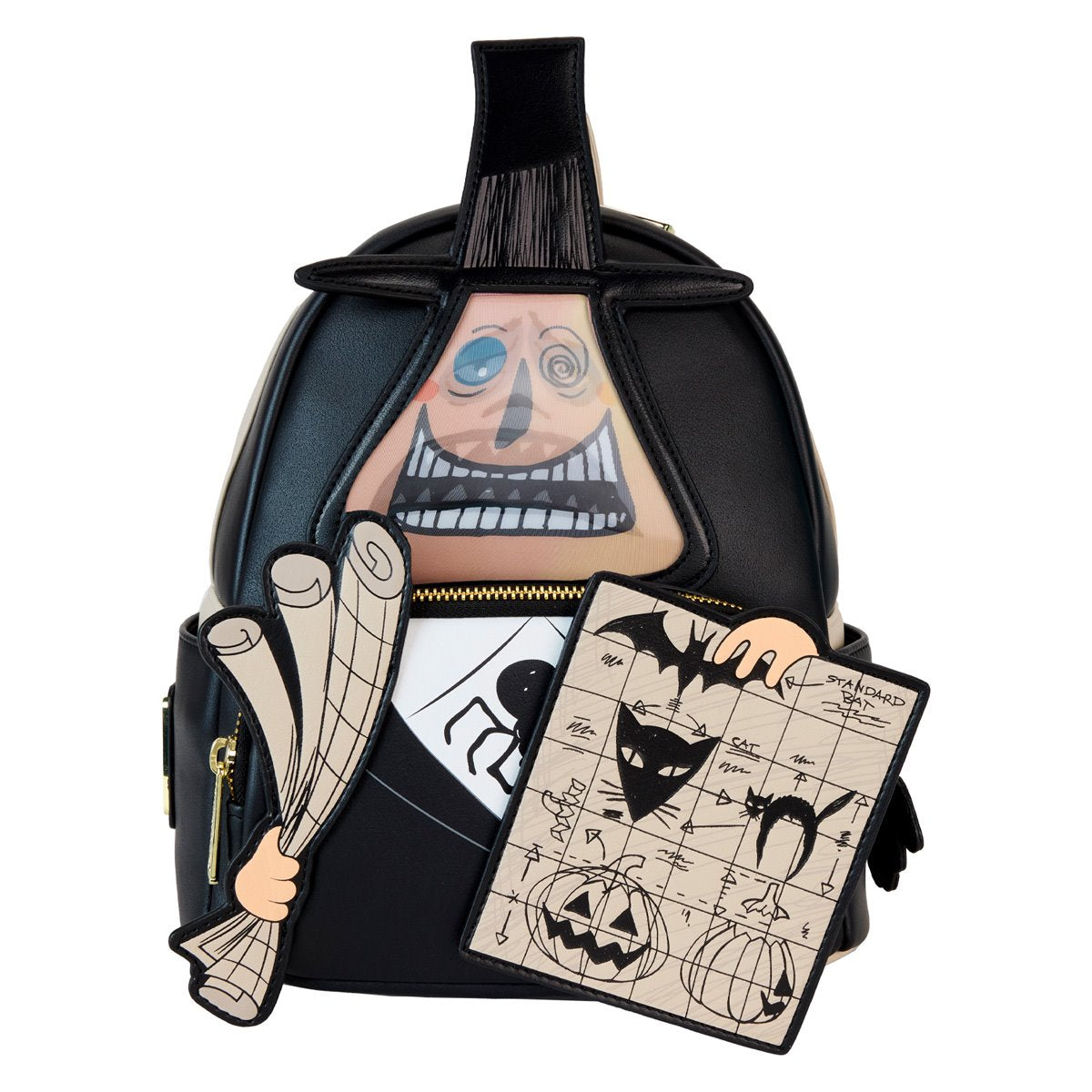 PREVENTA Loungefly The Nightmare Before Christmas: Mayor with Halloween Plans Lenticular Cosplay Mini-Backpack