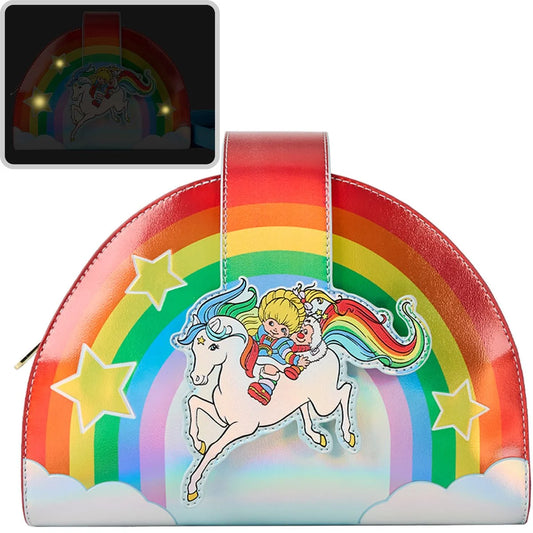 Loungefly Rainbow Brite and Starlite Light-Up Crossbody Purse