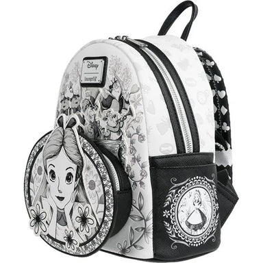 PREVENTA Loungefly Alice in Wonderland Sketch Mini-Backpack - Entertainment Earth Exclusive