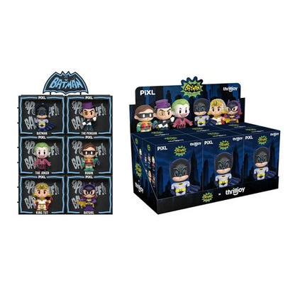 PREVENTA ThrillJoy PiXL Batman 66: Blind Box - Caja Completa (6 Piezas)