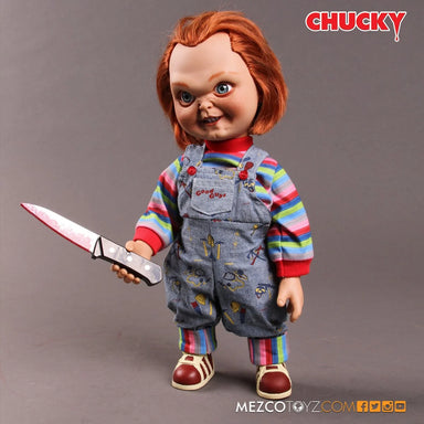 Mezco Toyz Child's Play: Sneering Chucky Talking Doll