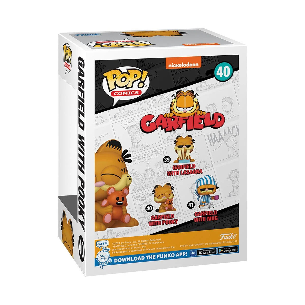 Funko Pop Garfield: Garfield with Pooky (40)