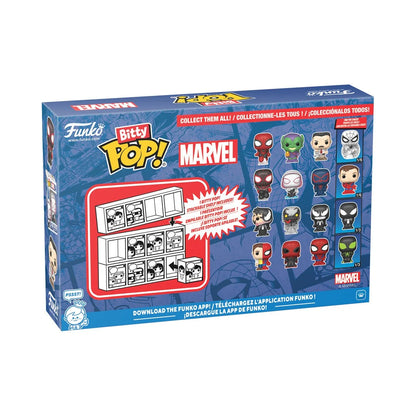 Funko Pop Bitty Spider-Man: Spider-Man 4-Pack