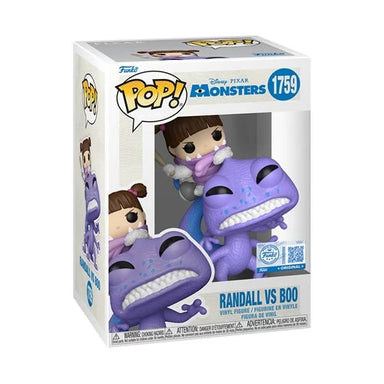 PREVENTA Funko Pop Monsters Inc: Randall Vs Boo - Specialty Series (1759)