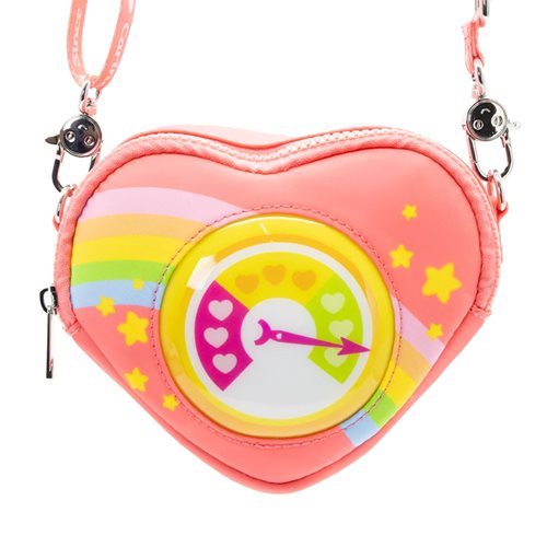 Whatever! Care Bears The Caring Meter Padded Nylon Crossbody Bag with Strap