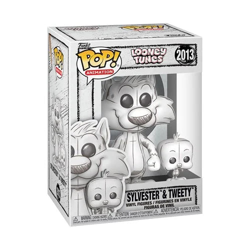 PREVENTA Funko Pop Looney Tunes: Sylvester & Tweety Sketched (2013)