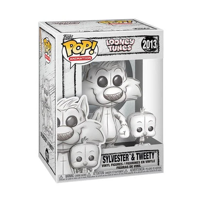 PREVENTA Funko Pop Looney Tunes: Sylvester & Tweety Sketched (2013)