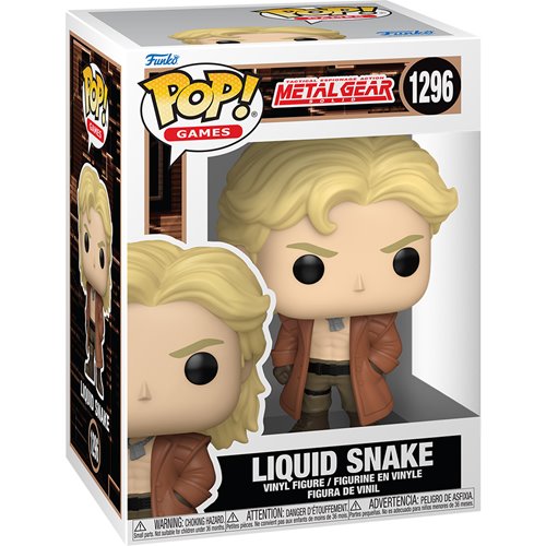 PREVENTA Funko Pop Metal Gear Solid: Liquid Snake (1296)