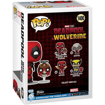 Funko Pop Deadpool & Wolverine: Deadpool with Headpool (1400)