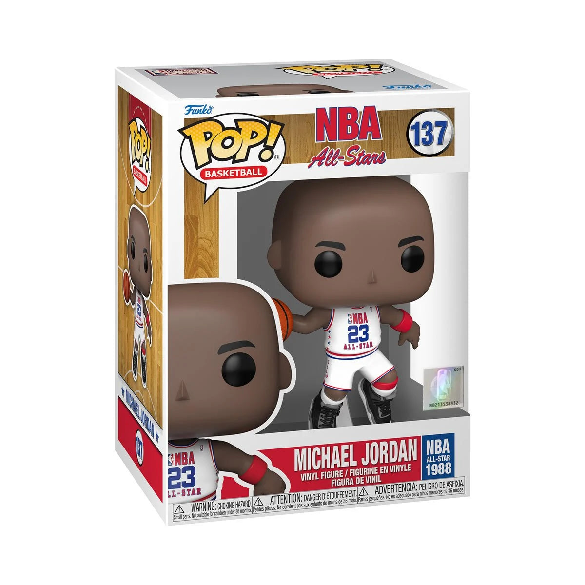 Funko Pop NBA Legends: Michael Jordan All-Star 1988 (137)