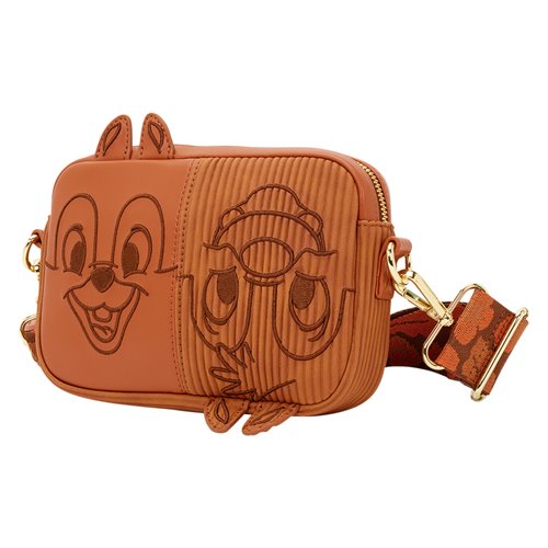Loungefly Chip 'n' Dale Corduroy Sling Crossbody Bag with Coin Bag — imagen 2