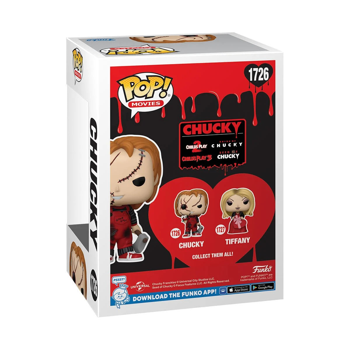 Funko Pop Valentines Childs Play: Chucky (1726)