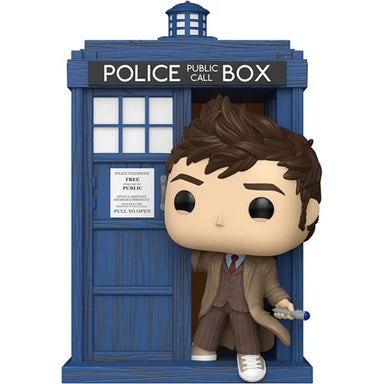 PREVENTA Funko Pop Ride Deluxe Doctor Who: TARDIS with Tenth Doctor (318)