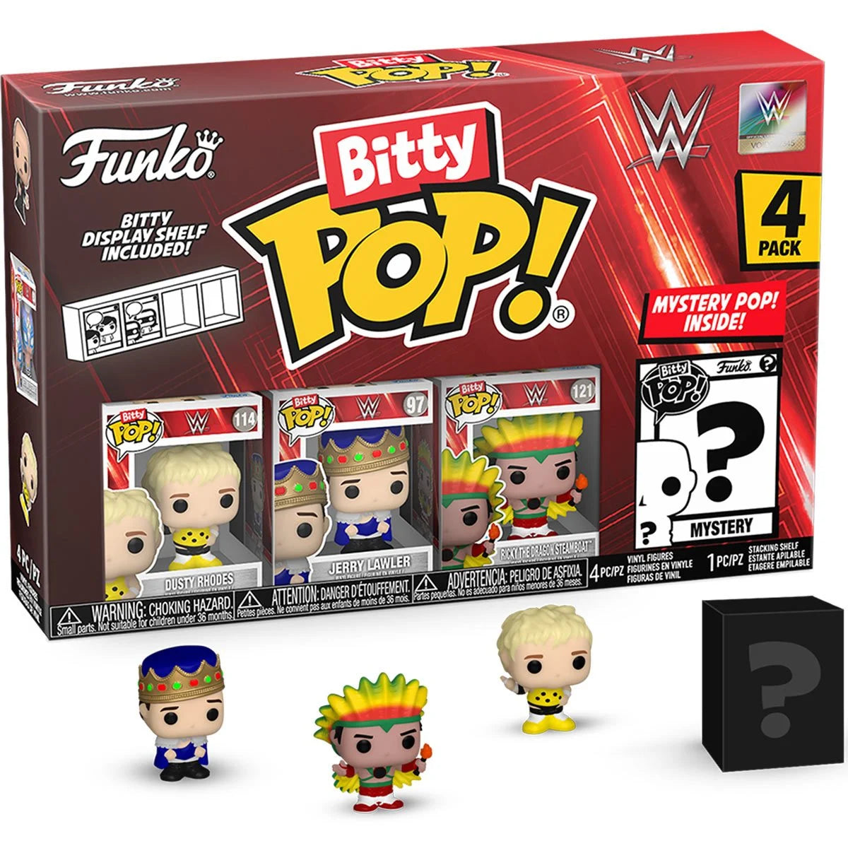 Funko Bitty Pop WWE Dusty Rhodes 4-Pack