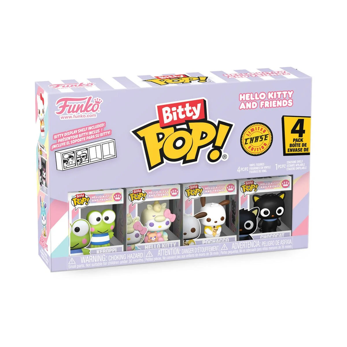 Funko Pop Bitty Sanrio Hello Kitty and Friends: Keroppi 4-pack