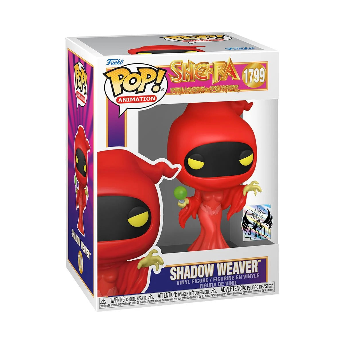 Funko Pop She-Ra Princess of Power 40th Anniversary: Shadow Weaver (1799)