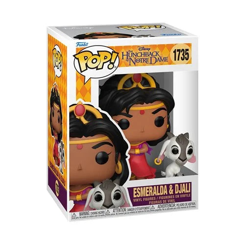 PREVENTA Funko Pop The Hunchback Of Notre Dame: Esmeralda & Djali (1735)