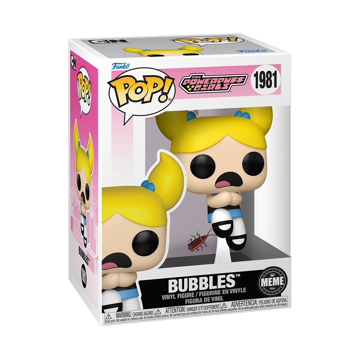 Funko Pop Meme The Powerpuff Girls: Bubbles (1981)