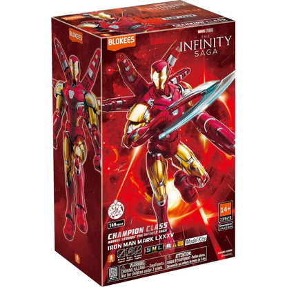 PREVENTA Blokees Champion Class Marvel Infinity Saga: Ironman Mark LXXXV (73923)