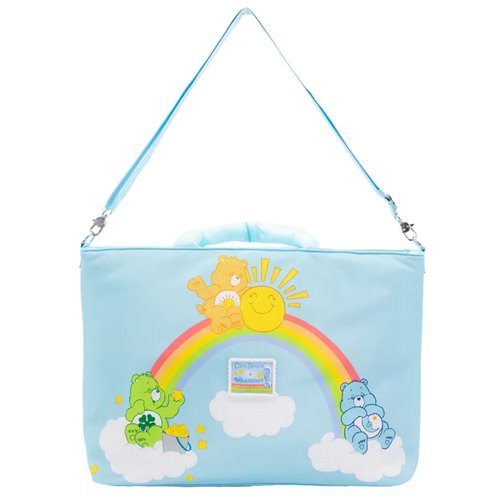 Whatever! Care Bears and Clouds Quilted Nylon Tote Bag