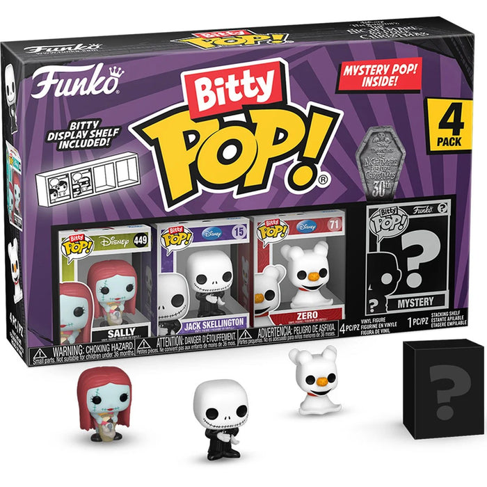 Funko Bitty Pop The Nightmare Before Christmas: Sally 4-Pack