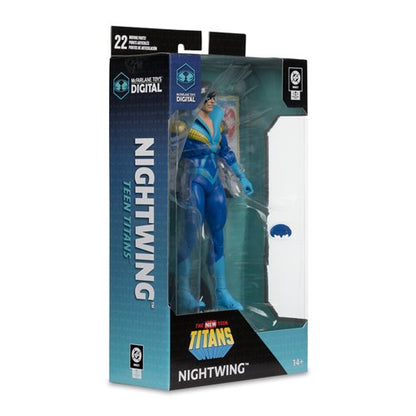 Mcfarlane Dc Digital: The New Teen Titans - Nightwing 7 Pulgadas