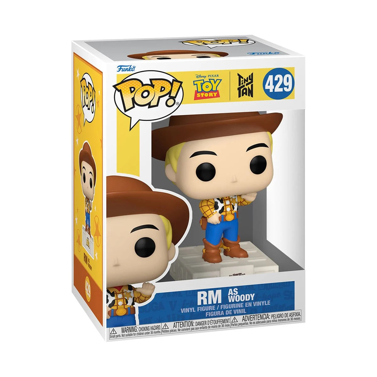 Funko Pop BTS Toy Story x TinyTAN: RM as Woody (429)