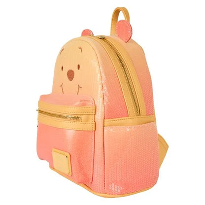Loungefly Winnie The Pooh Sequin Glitter Mini-Backpack