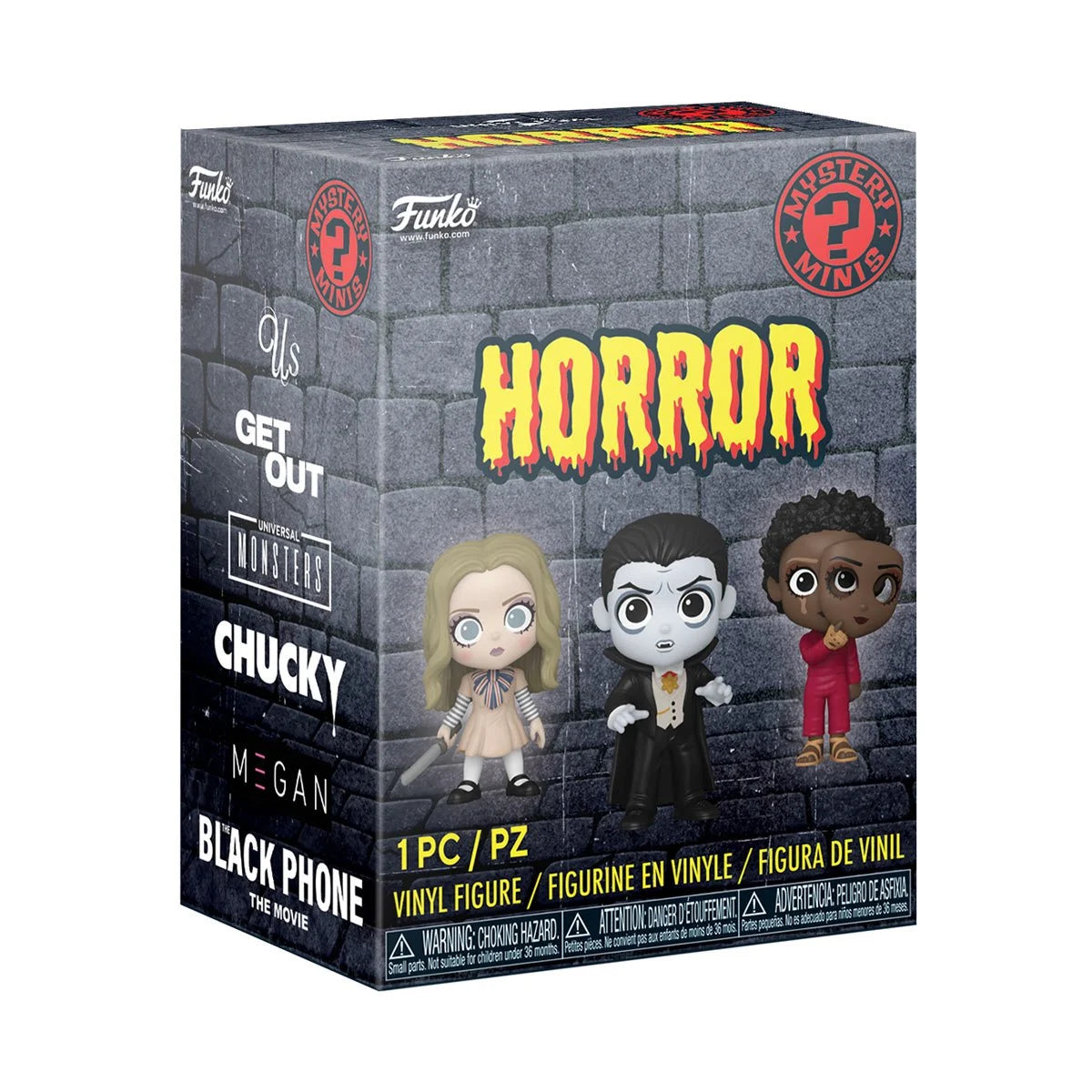 Funko Mystery Minis: NBCU Horror Blind Box - Individual Sorpresa