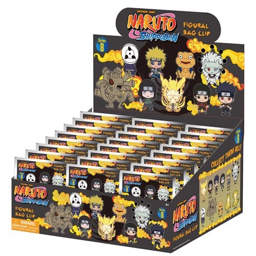 Monogram Foam Bag Clip: Naruto Shippuden Series 8 - Individual Sorpresa