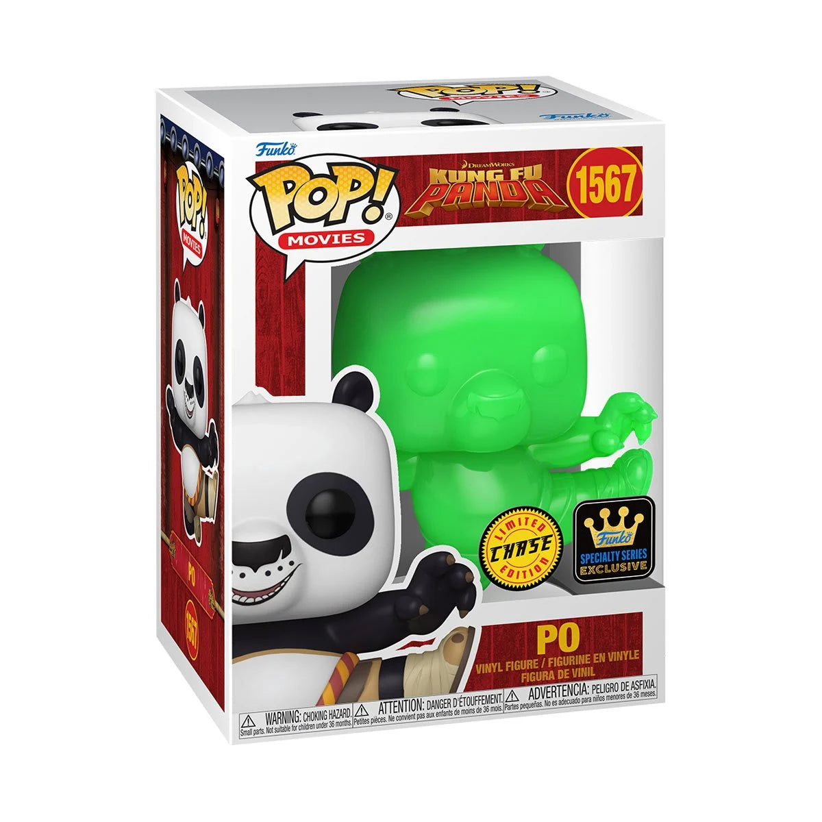 Funko Pop Kung Fu Panda: Po - Specialty Series (1567)
