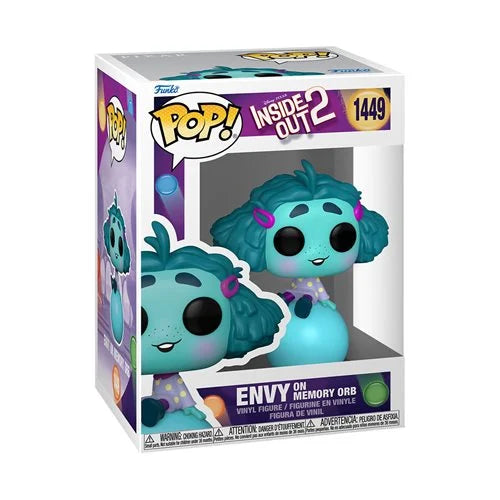 Funko Pop Inside Out 2: Envy on Memory Orb (1449)