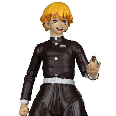 McFarlane Demon Slayer: Zenitsu Agatsuma with Chuntaro 7-Inch Scale Action Figure