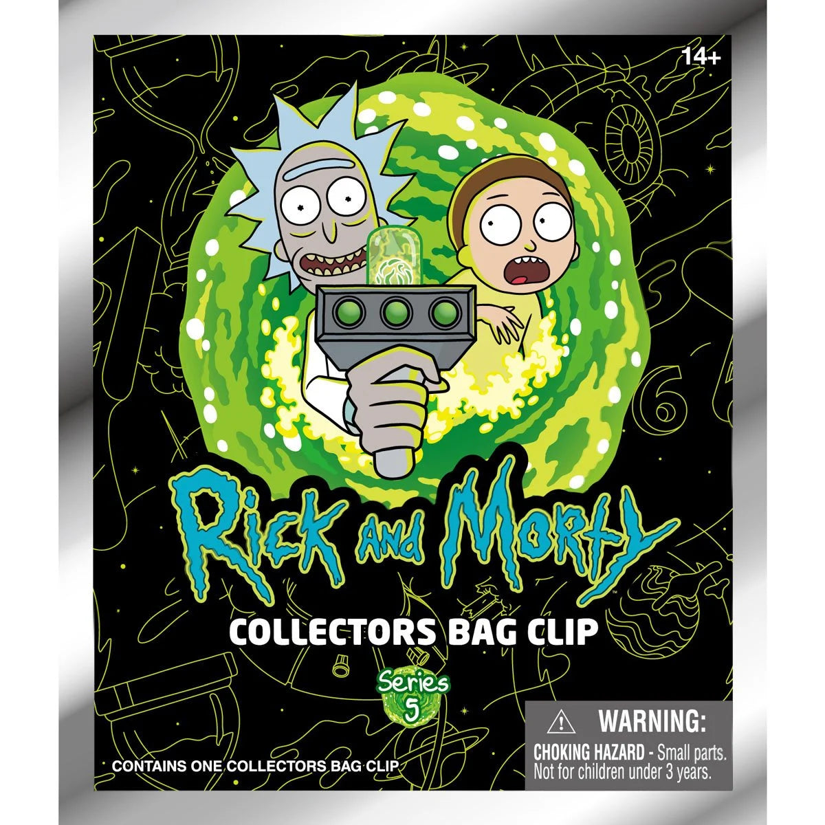 Monogram Foam Bag Clip: Rick and Morty 10th Anniversary Series 5