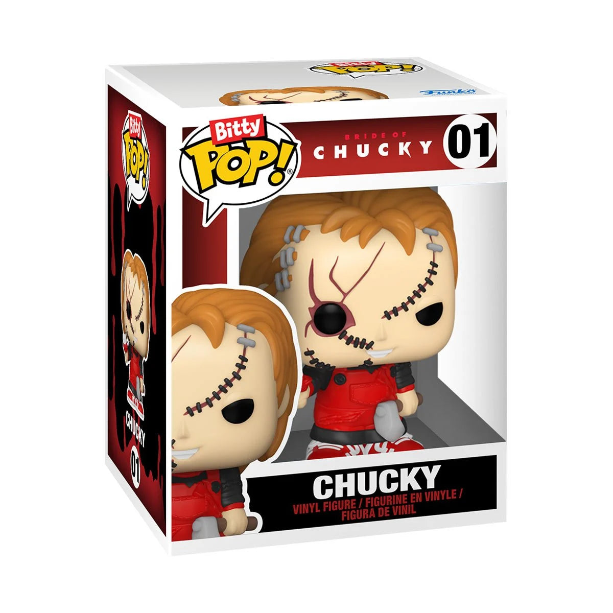 PREVENTA Funko Bitty Pop Bouquet Valentines Bride of Chucky: Chucky and Tiffany