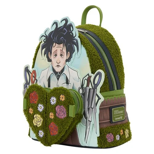 Loungefly Edward Scissorhands Sherpa Mini-Backpack