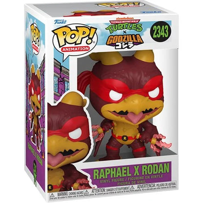 PREVENTA Funko Pop Teenage Mutant Ninja Turtles x Godzilla: Raphael x Rodan (2343)