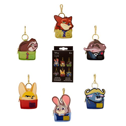 Loungefly Zootopia Mystery Mini-Backpack Bag Charm