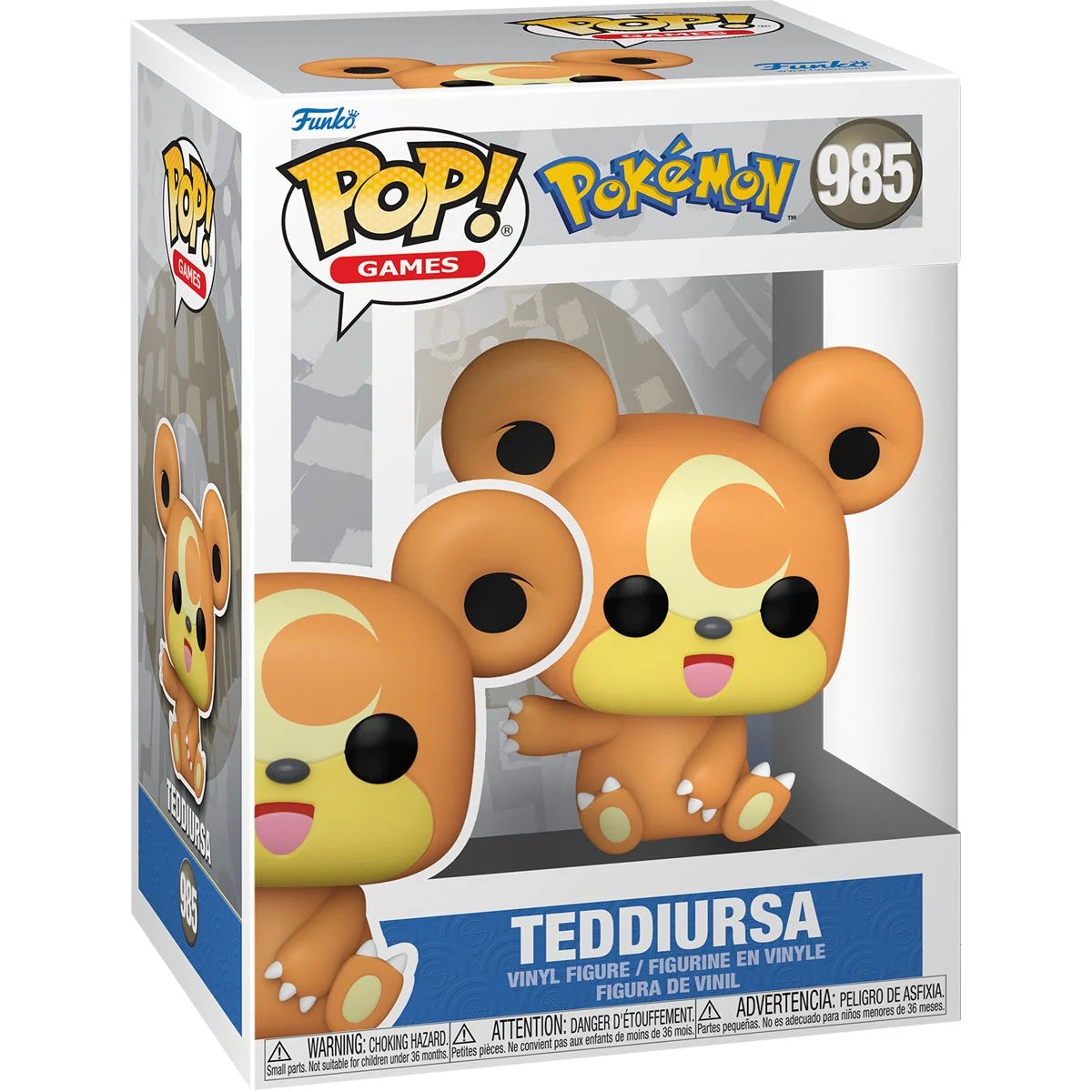 Funko Pop Pokemon: Teddiursa (985)