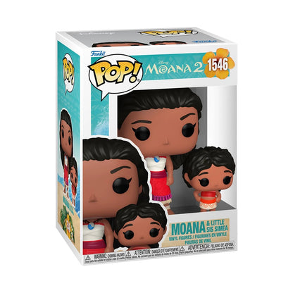 Funko Pop Moana 2: Moana & Little Sis Simea (1546)