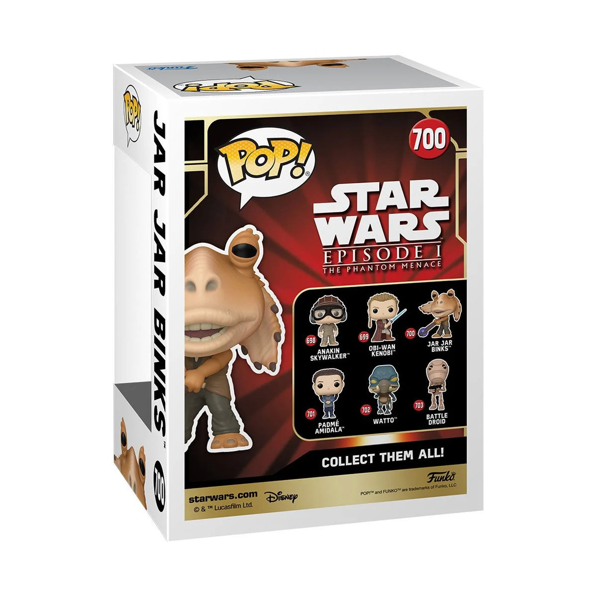 Funko Pop Star Wars Episode I - The Phantom Menace: Jar Jar Binks with Booma Balls (700)