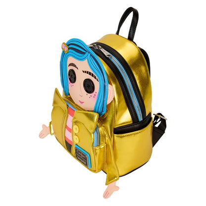 Loungefly Coraline 15th Anniversary: Doll Cosplay Mini-Backpack