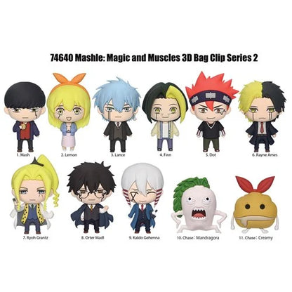Monogram Foam Bag Clip: Mashle: Magic and Muscles Series 2 - Individual Sorpresa